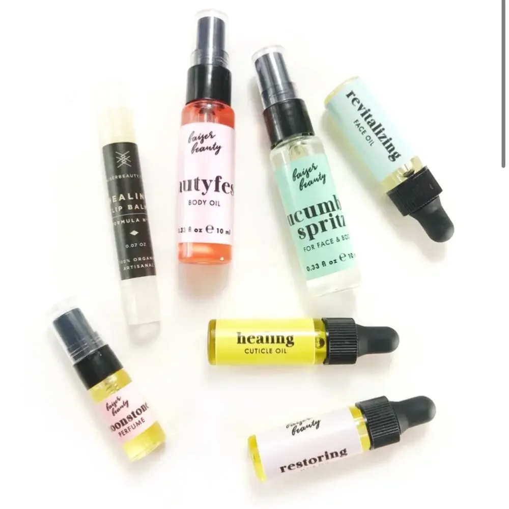 Baiser Beauty Handcrafted Vegan Healing Travel Set
